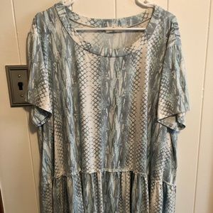 Boutique Animal Printed Tunic